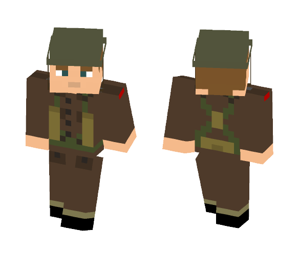 British WW2 Soldier Me - Male Minecraft Skins - image 1