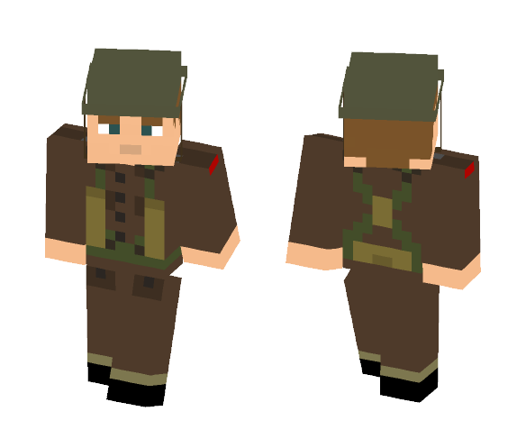 Download Free British WW2 Soldier Me Skin for Minecraft image 1 British WW2 Soldier Me - Male Minecraft Skins - image 1