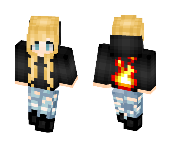 First Skin on PlanetMinecraft! - Female Minecraft Skins - image 1