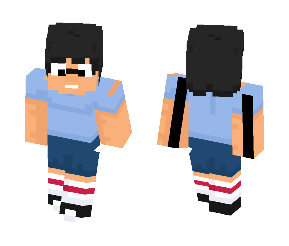 Bob's Burgers - Tina - Female Minecraft Skins - image 1