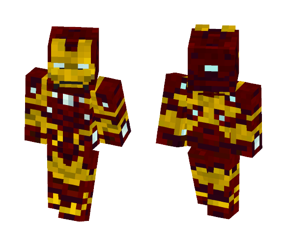Bleeding Edge Ironman (comic) - Comics Minecraft Skins - image 1
