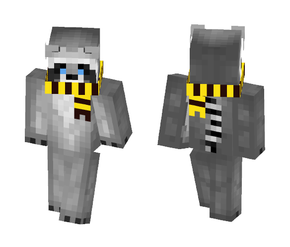 Holiday Raccoon ~Thanks Giving~ - Interchangeable Minecraft Skins - image 1
