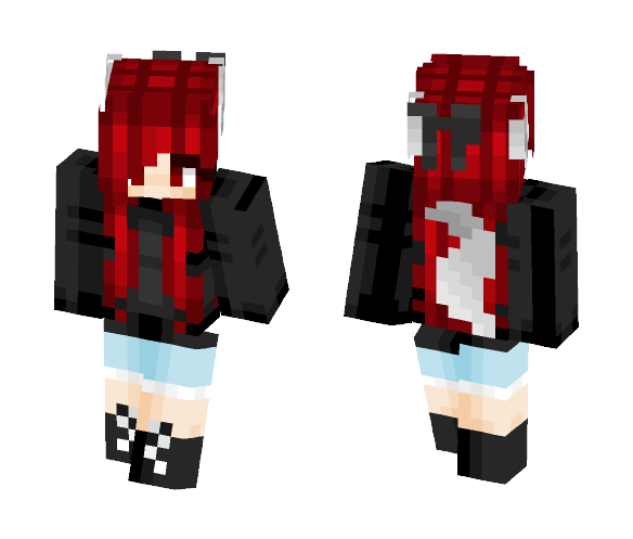 Bordom (Werewolf) - Female Minecraft Skins - image 1