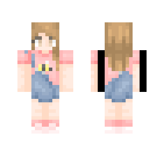 ❄winter → spring✿ - Female Minecraft Skins - image 2