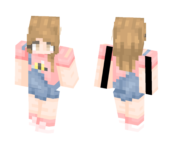 ❄winter → spring✿ - Female Minecraft Skins - image 1