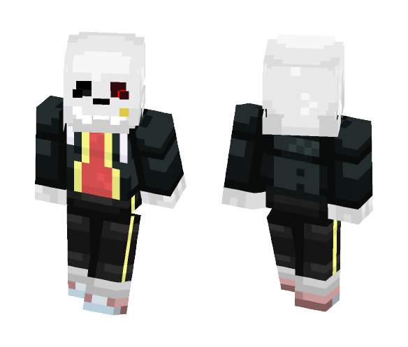 Genocide Sans - UnderFell - - Other Minecraft Skins - image 1