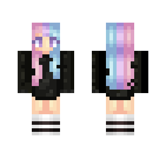 cotton candy hair