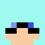 Anime Blue Explorer Girl - Anime Minecraft Skins - image 3