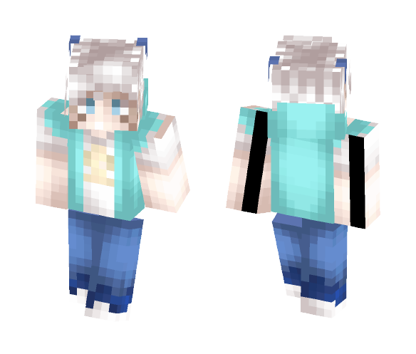Oshawott Boy - Boy Minecraft Skins - image 1