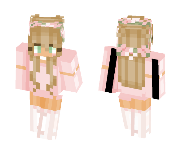 blonde girl - Girl Minecraft Skins - image 1