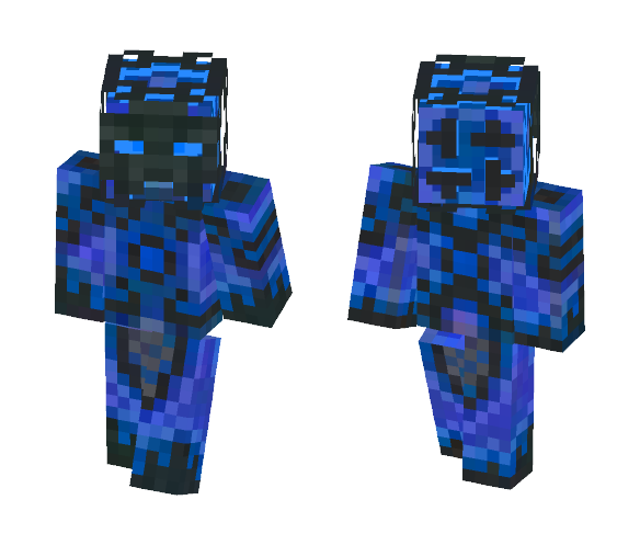 Crystal Warrior - Male Minecraft Skins - image 1