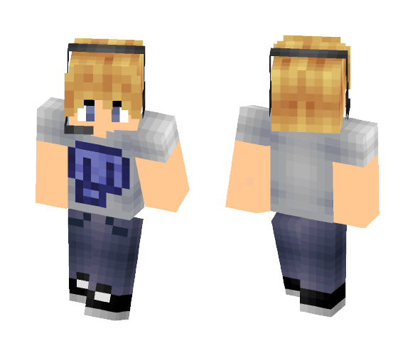 Download Free PewDiePie Skin for Minecraft image 1 PewDiePie - Male Minecraft Skins - image 1