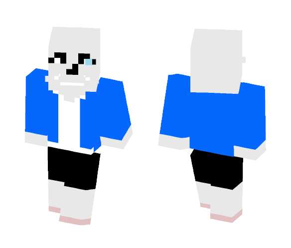 Sans (Undertale) - Male Minecraft Skins - image 1