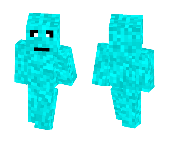 Diamond Man - Male Minecraft Skins - image 1