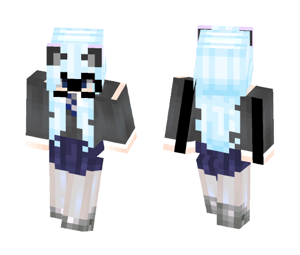 Prismarine Long - Female Minecraft Skins - image 1