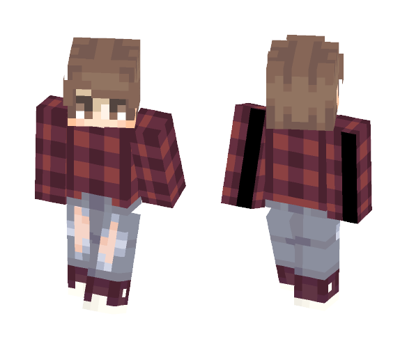 Ð≡Χ // give your heart a break - Male Minecraft Skins - image 1