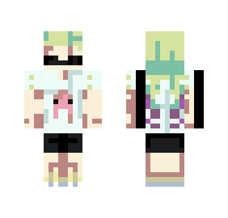 Inkling - Splatoon! - Female Minecraft Skins - image 2