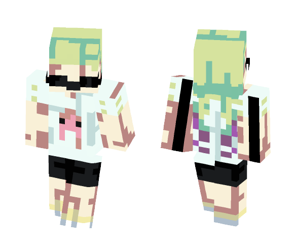 Inkling - Splatoon! - Female Minecraft Skins - image 1