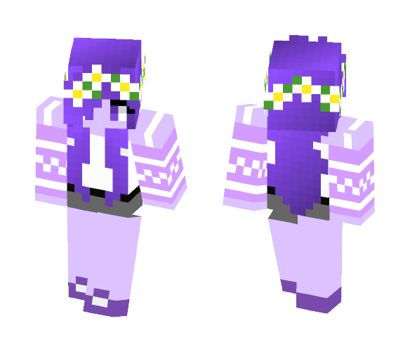 Amethyst ( Dragon Quest ) - Female Minecraft Skins - image 1
