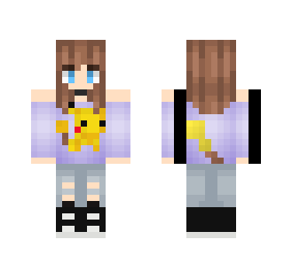 Casual Pikachu girl :3