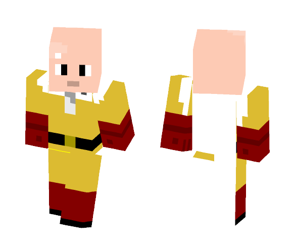 Saitama - Male Minecraft Skins - image 1