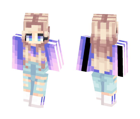 Galaxy Adidas? - Female Minecraft Skins - image 1
