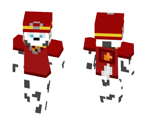 Download Free Marshel - Paw Patrol Skin for Minecraft image 1 Marshel - Paw Patrol - Male Minecraft Skins - image 1