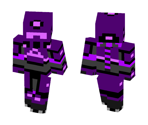 Note Legion Amethyst Trooper - Male Minecraft Skins - image 1