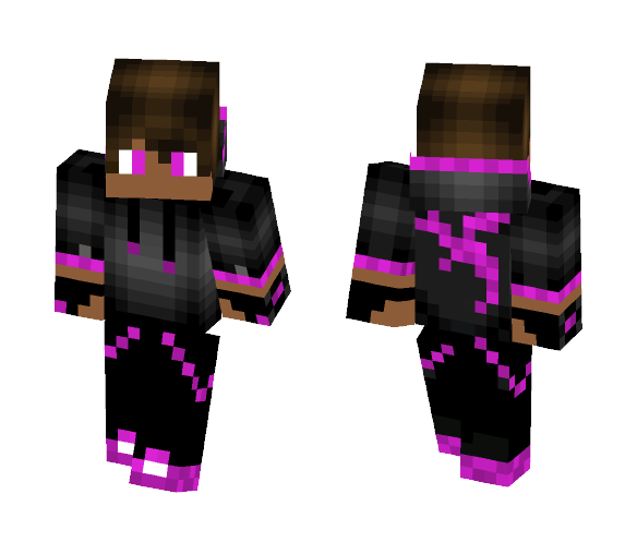 Cool Purple Boy - Boy Minecraft Skins - image 1