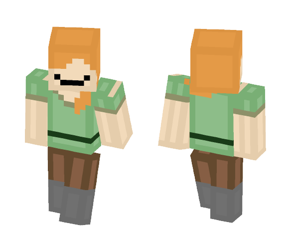 Alex (Pixelized) - Female Minecraft Skins - image 1