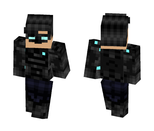 Omega Lantern (Kyle Rayner) - Male Minecraft Skins - image 1