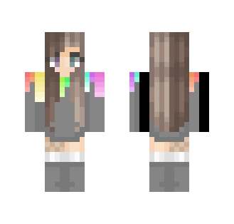 Rainbow drops. // Trashyy