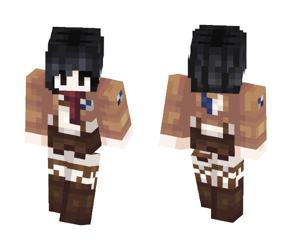 Mikasa - Female Minecraft Skins - image 1