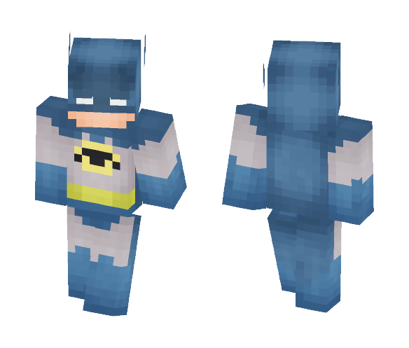 Batman [Classic] (DC Comics) - Batman Minecraft Skins - image 1