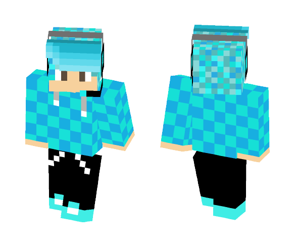 The Pro Gamer (Feeling BLUE) - Male Minecraft Skins - image 1