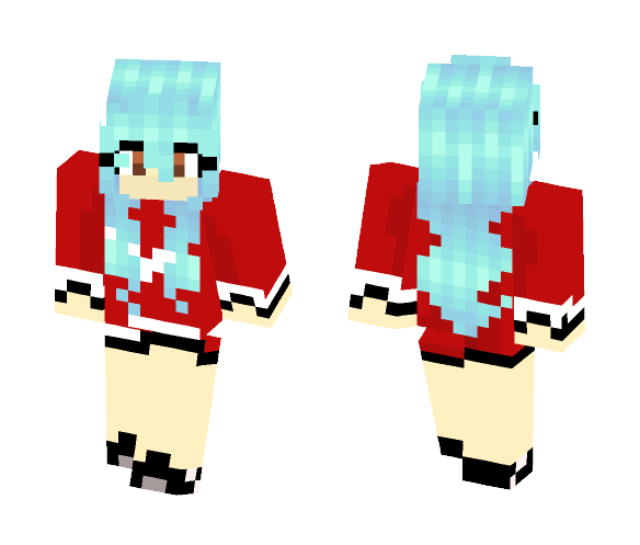 Download Free Nike Girl and FIRST SKIN! Skin for Minecraft image 1 Nike Girl and FIRST SKIN! - Girl Minecraft Skins - image 1