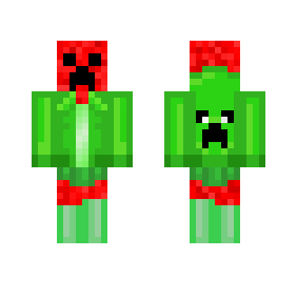 watermelon creeper - Male Minecraft Skins - image 2