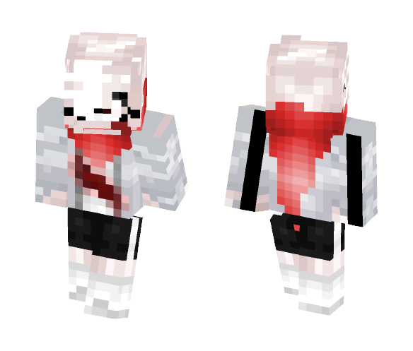 Aftertale Sans - Male Minecraft Skins - image 1