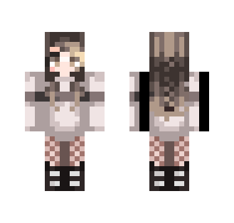 White-Gray Sweater
