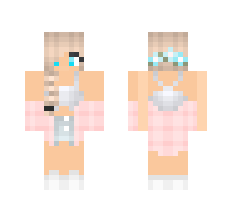 Cute pink Girl - Cute Girls Minecraft Skins - image 2