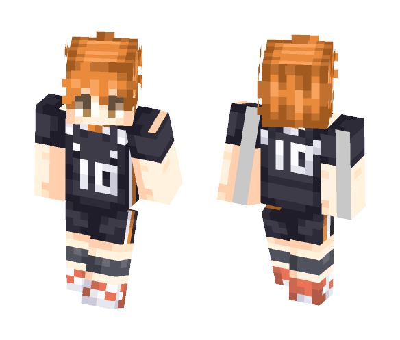 Hinata Shoyo ~ Haikyuu! *POPREEL* - Male Minecraft Skins - image 1