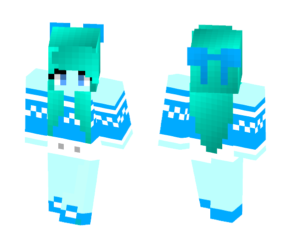 Sapphire ( Dragon Quest ) - Female Minecraft Skins - image 1