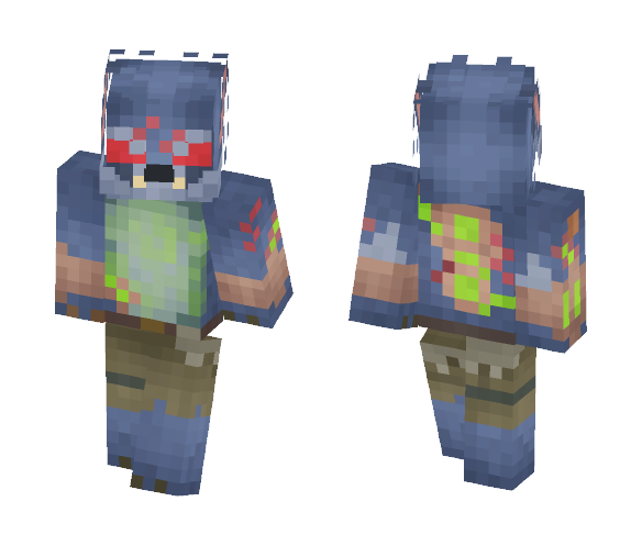 Warwick [League of Legends] - Male Minecraft Skins - image 1