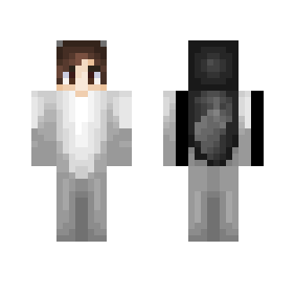 Grey Wolf Onesie Guy