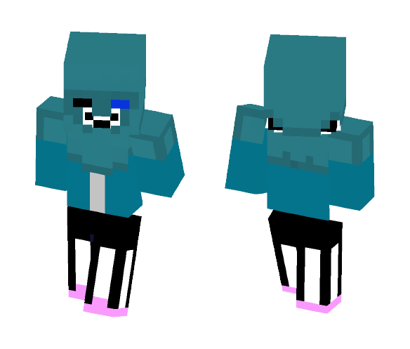 battle sans - Male Minecraft Skins - image 1