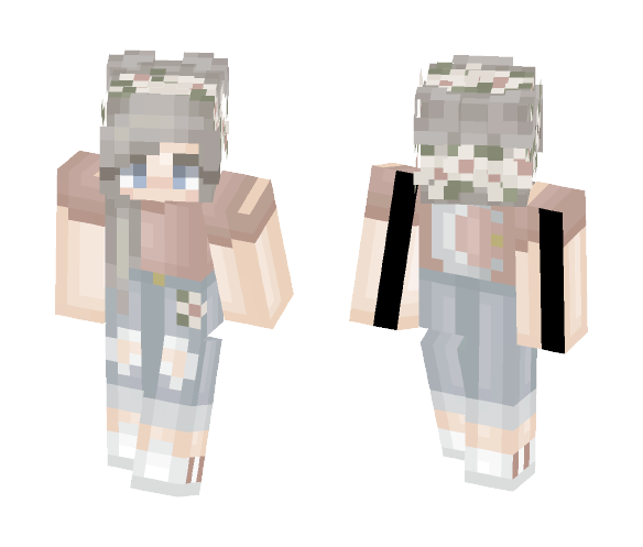 Download Free CarrieMoon (LittleFoxie) x Tumblr Skin for Minecraft image 1 CarrieMoon (LittleFoxie) x Tumblr - Female Minecraft Skins - image 1