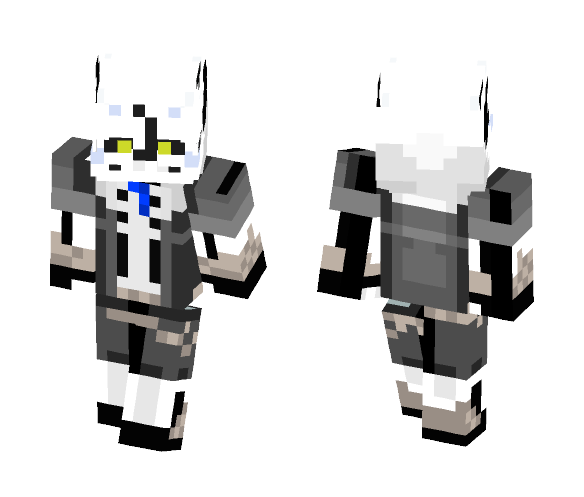 Demi!Tale Sans - Male Minecraft Skins - image 1