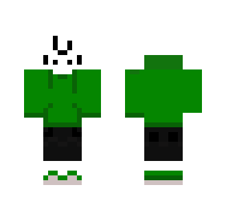 underswap papyrus (green) - Male Minecraft Skins - image 2