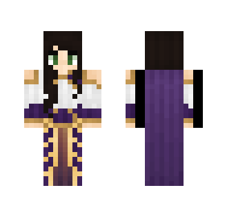 ⊰ Purple Noble Woman ⊱ - Female Minecraft Skins - image 2