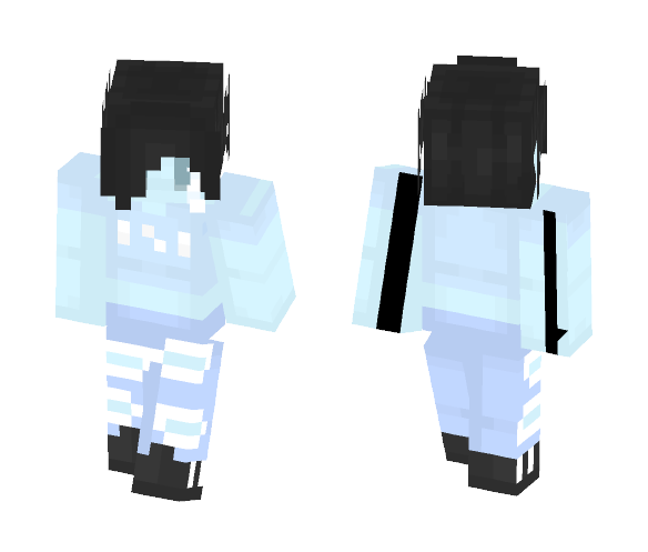 Download Free Bubblegum baby 2/3! +Blue+ Skin for Minecraft image 1 Bubblegum baby 2/3! +Blue+ - Baby Minecraft Skins - image 1